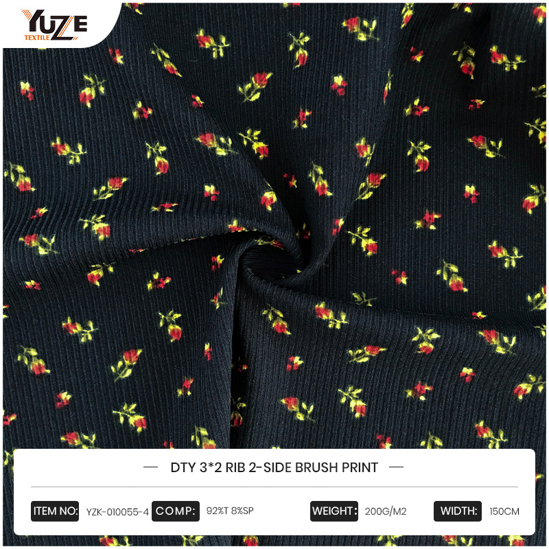 The process advantages of SHAOXING YUZE TEXTILE CO.,LTD's YZK-010055-4 fabric