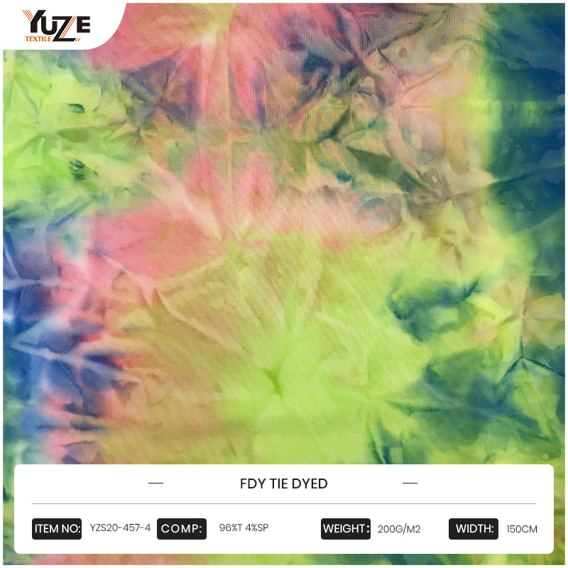 YZS20-457-4 FDY TIE DYED