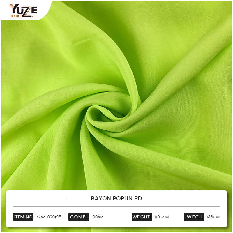 YZW-020195 RAYON POPLIN PD