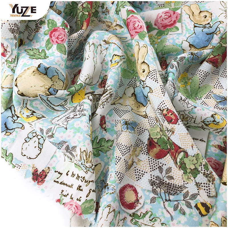 YZW-020612-10 RAYON POPLIN DIGITAL PRINT