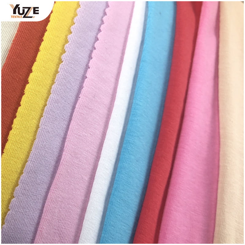 YZK-080028 30S COTTON SPANDEX ENZYME