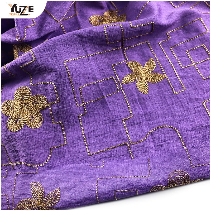 YZW-030137-1 RN TREE CREPE EMBROIDERY