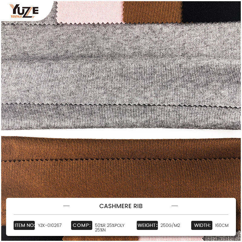 YZK-010267 CASHMERE RIB