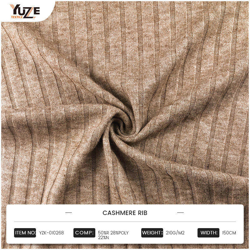 YZK-010268 CASHMERE RIB