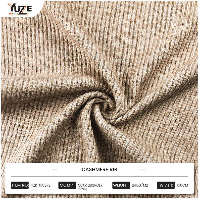 YZK-010272 CASHMERE RIB