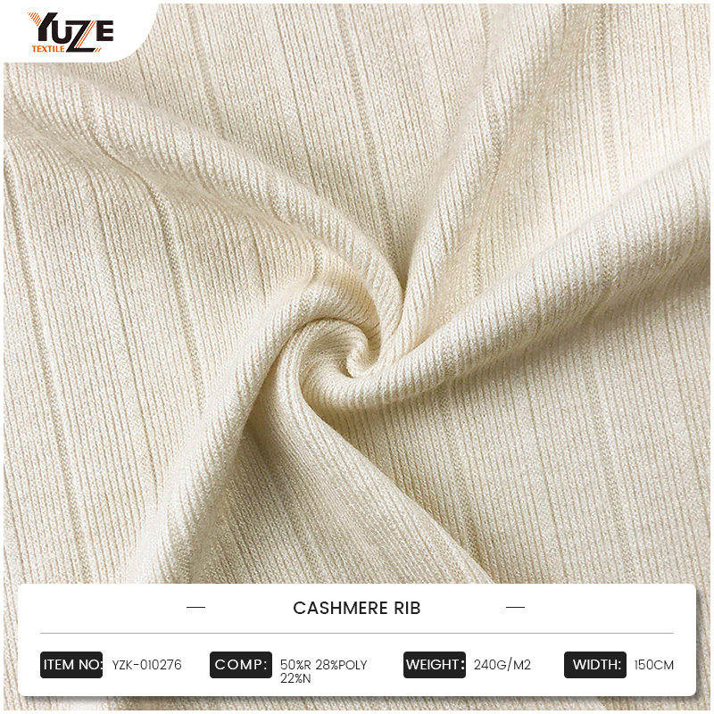 YZK-010276 CASHMERE RIB