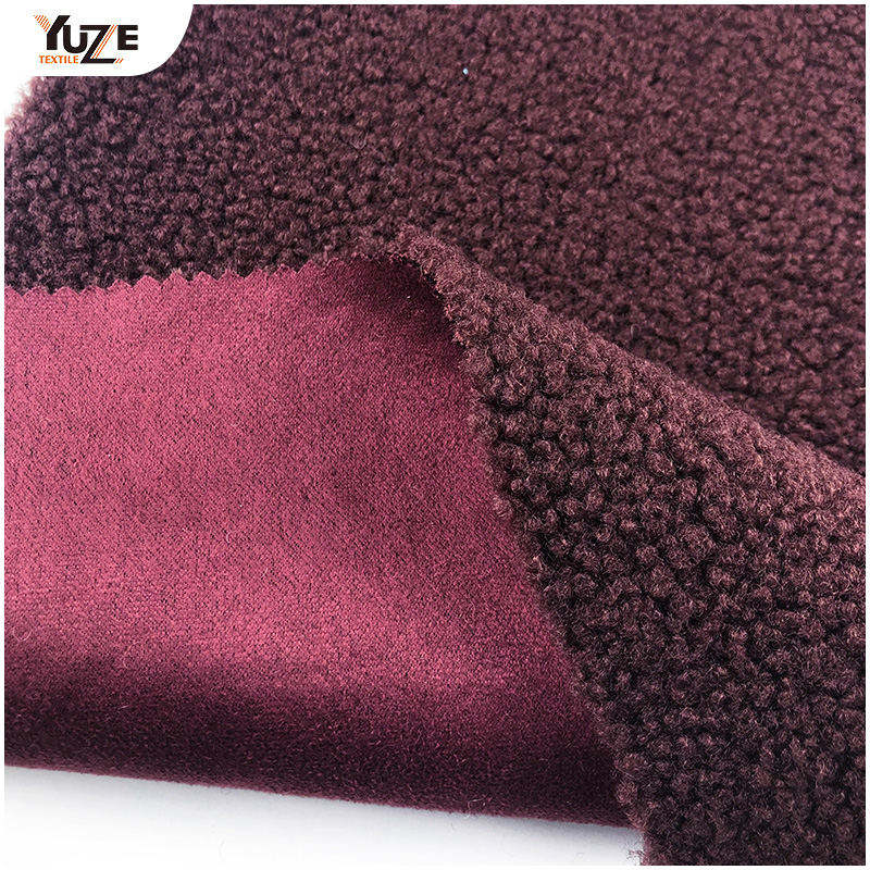 YZK-100084 SUEDE FLEECE BONDED