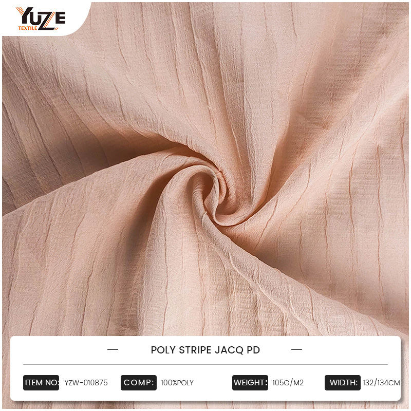 YZW-010875 POLY STRIPE JACQ PD